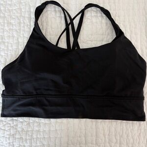 Black Strappy Sports Bralette - Women Intimates & Sleepwear